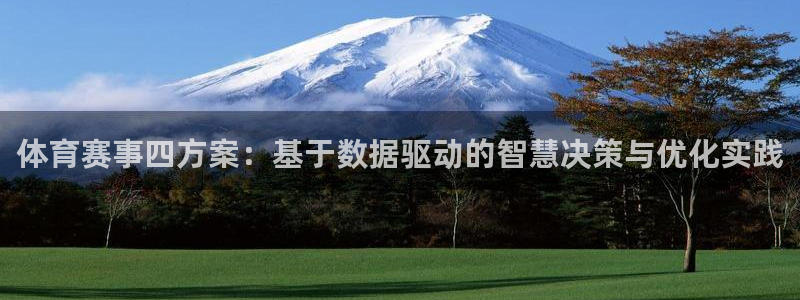 体育赛事四方案：基于数据驱动的智慧决策与优化实践