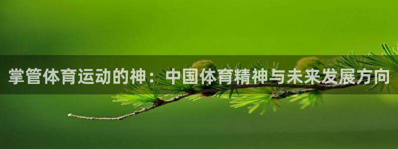 掌管体育运动的神：中国体育精神与未来发展方向